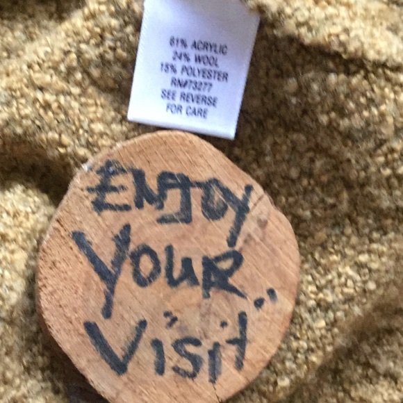 โ๏ธ Croft & Borrow Boucle' Cardigan Dijon Mustard EPLC Sz M-XL  IMO - Picture 8 of 16